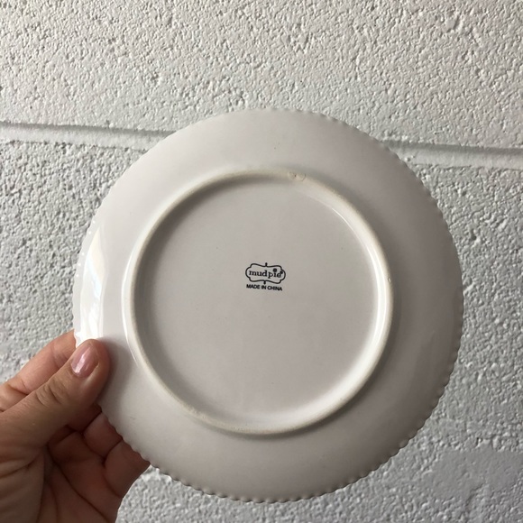 MudPie B-Day Boy cake plate and party hat set - Picture 8 of 10